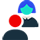 illustration de deux hommes d'affaires côte à côte