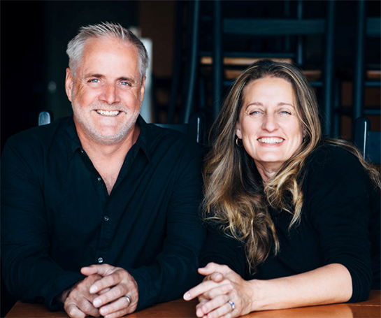 Cristen DeCarolis and Geoffrey Dallas - Owners of Pizzeria Prima Strada