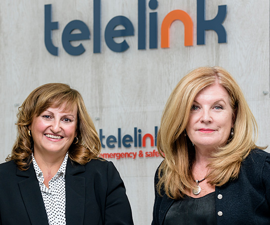 Cindy Roma and Sydney Ryan, partners at Telelink
