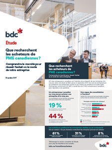 Que recherchent les acheteurs de PME canadiennes? Que recherchent les acheteurs de PME canadiennes?