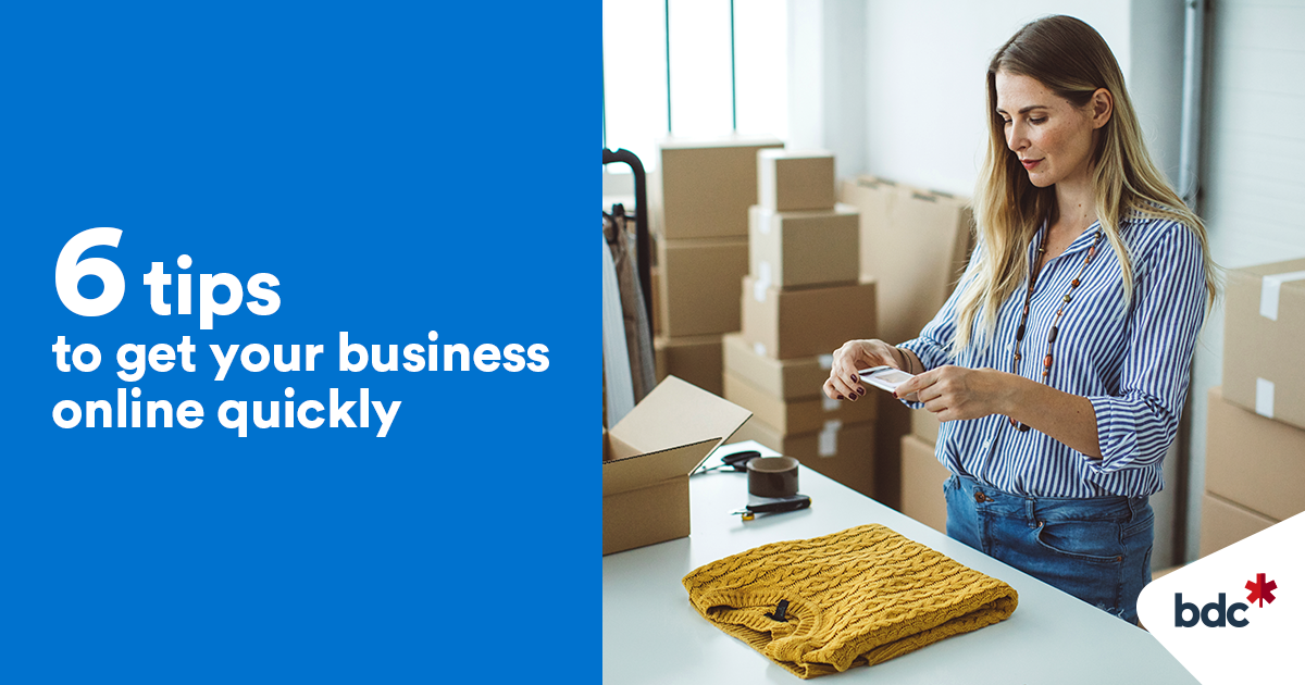 Get your business online