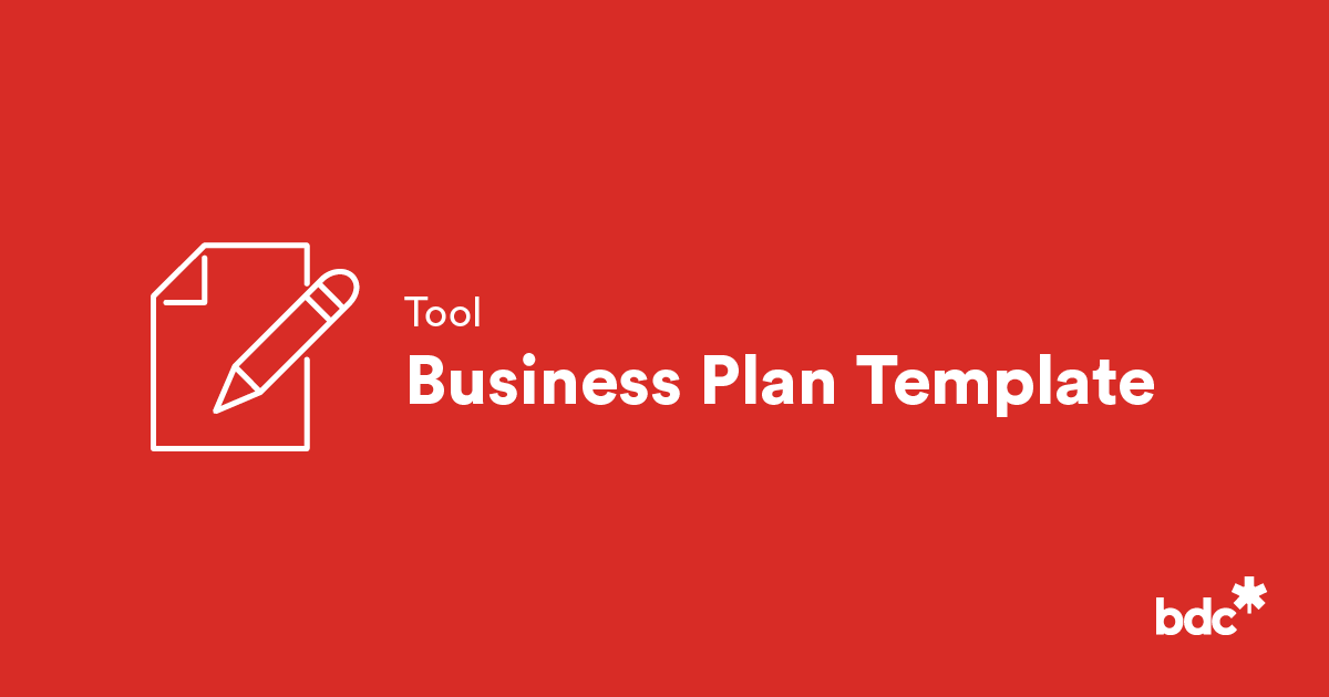 bdc business plan template download