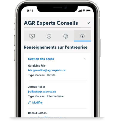 plateforme mobile de la bdc, sécurité