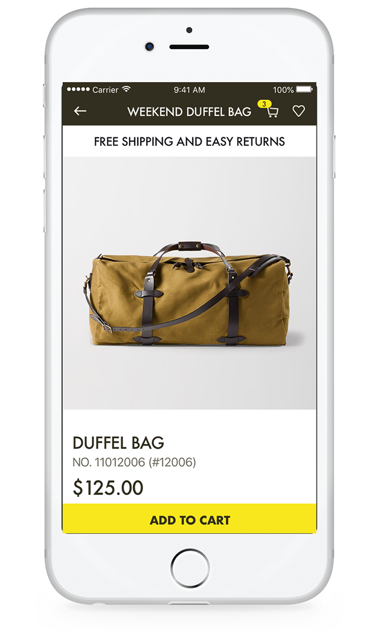Free shipping and easy returns