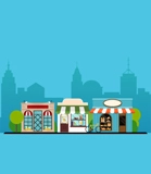 Illustration d'une rue commerciale, Comment mesurer l'impact bénéfique de votre entreprise