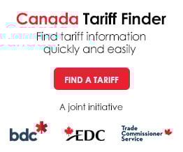 Canada Tariff Finder Canada Tariff Finder