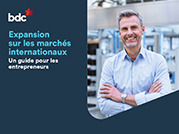 Expansion sur les marchés internationaux