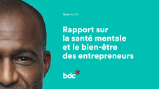 Rapport sur la sante mentale et le bien-être des entrepreneurs