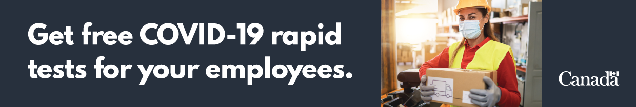 Free COVID-19 rapid tests for your employees