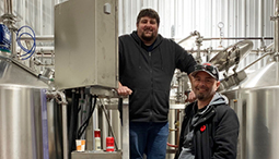 Steve Russell and Andrew Estabrooks - Founders of Foghorn Brewing Company