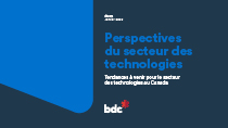 Perspectives du secteur des technologies