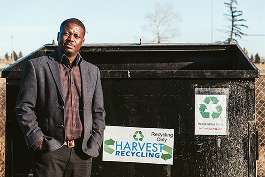 Peter Olorundimu, Fondateur, Harvest Recycling
