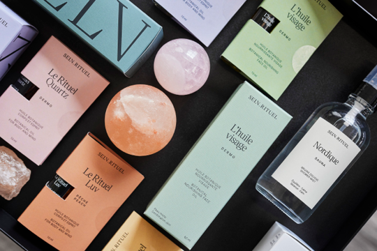 variety of selve bath products