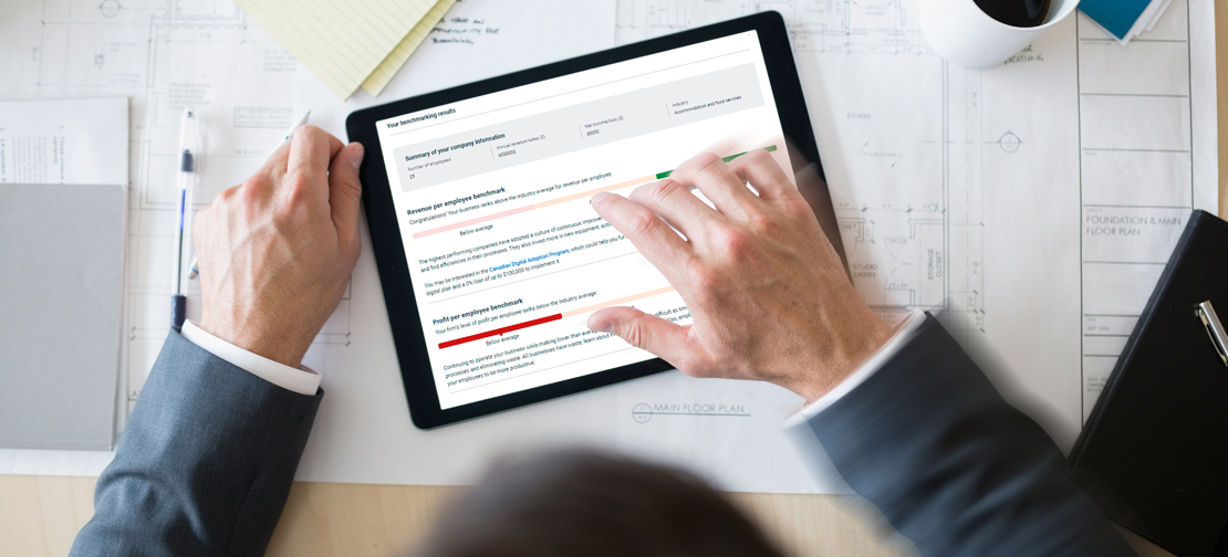Business performance benchmarking tool Business performance benchmarking tool