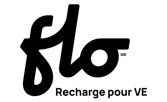 Flo Recharge VE Black White logo