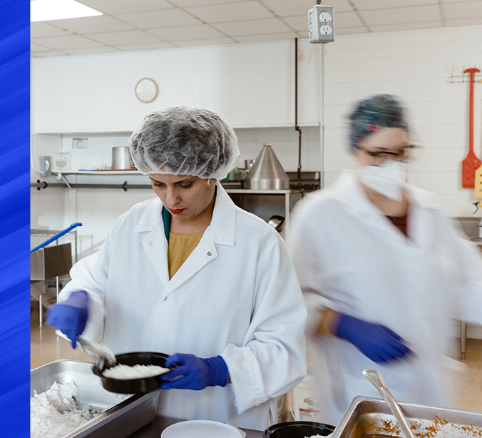 Working at shivani's kitchen food plant in halifax