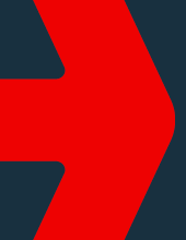 red arrow pointing to the right on a navy blue background
