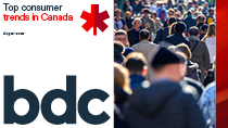 Crowd of canadian