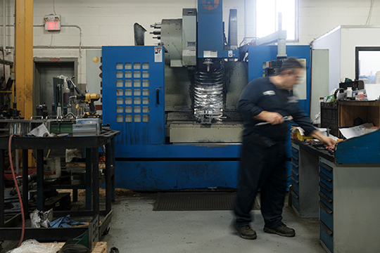 Male worker from Imbritech Industries