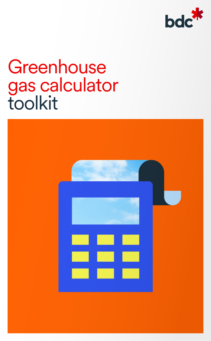 Greenhouse gas (GHG) emissions calculator toolkit BDC.ca