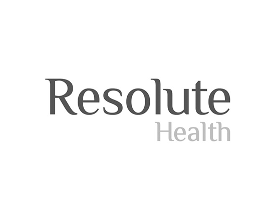 resolute health logo