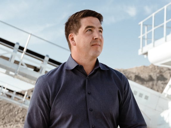 Travis Powell, owner of Calgary Aggregate Recycling
