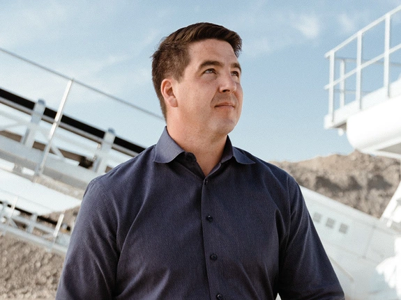 Travis Powell, propriétaire de Calgary Aggregate Recycling