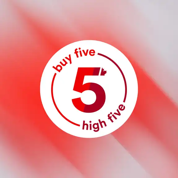 Buy five high five