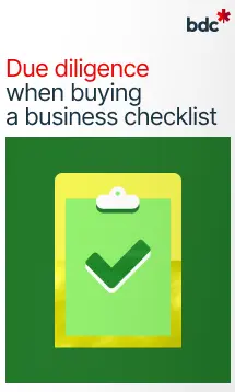 Due diligence when buying a business checklist