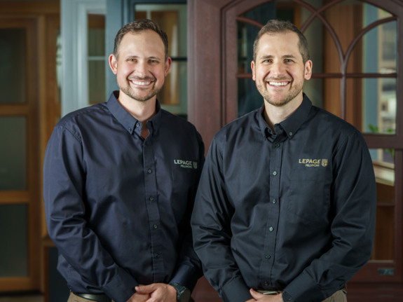 François-Xavier Bonneville, directeur général, et Marc-Antoine Bonneville, directeur commercial chez Lepage Millwork