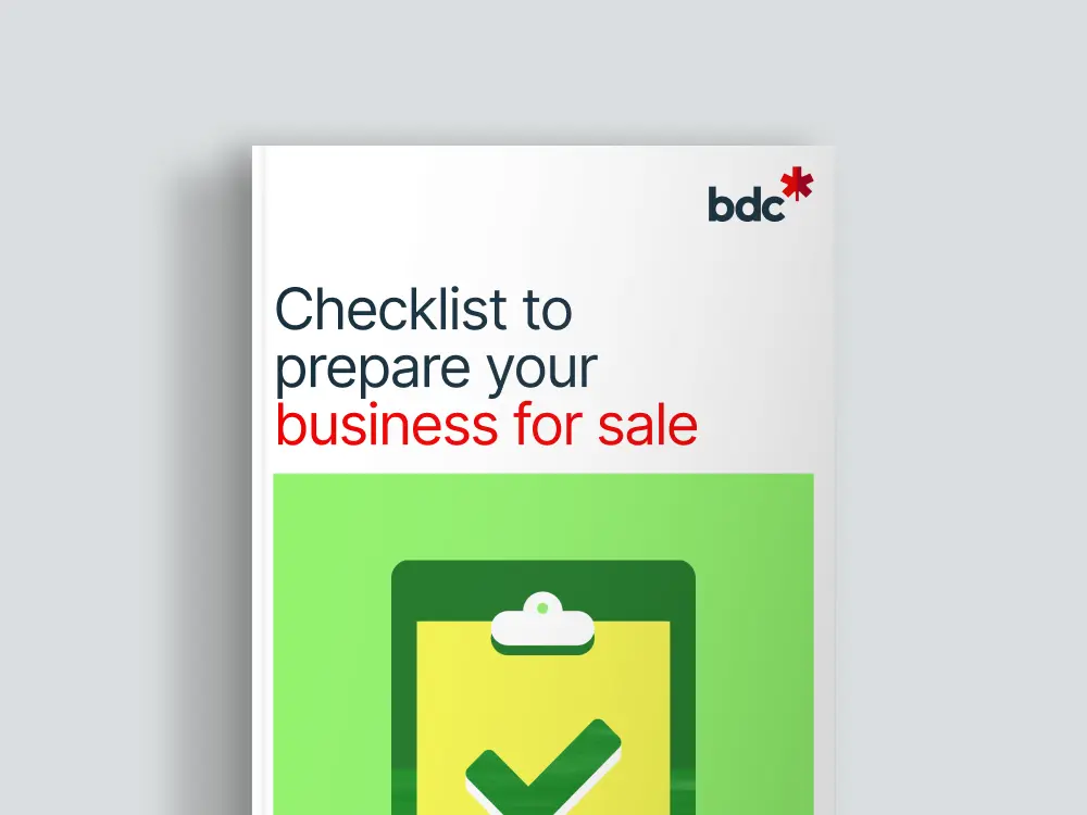 prepare your business for sale checklist