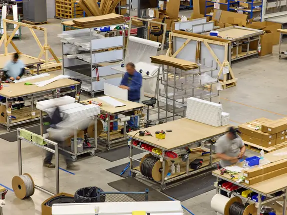 Atelier de production de abatement technologies en action