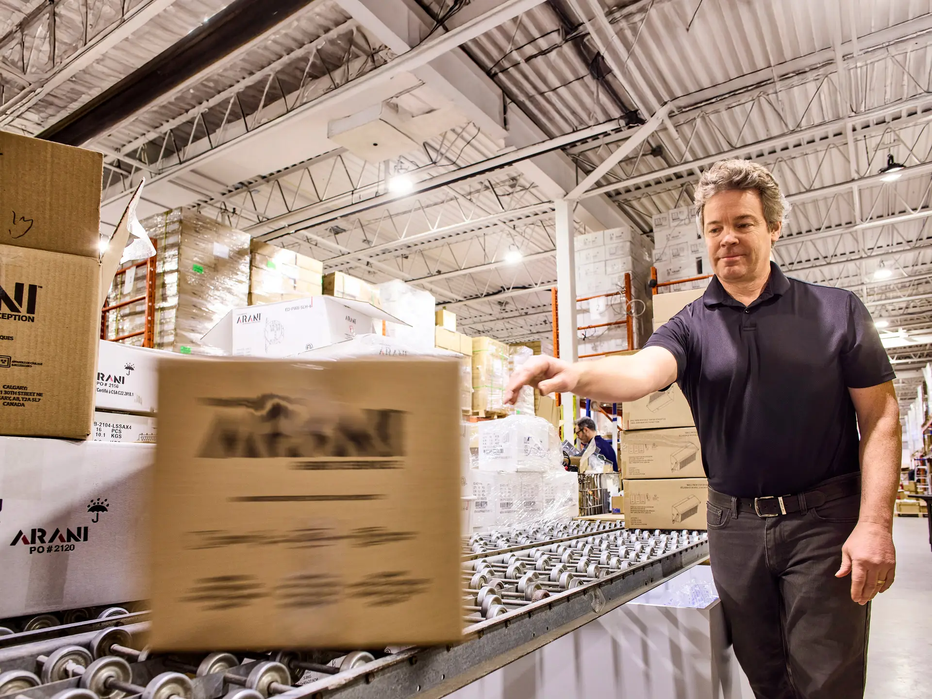Arani warehouse.